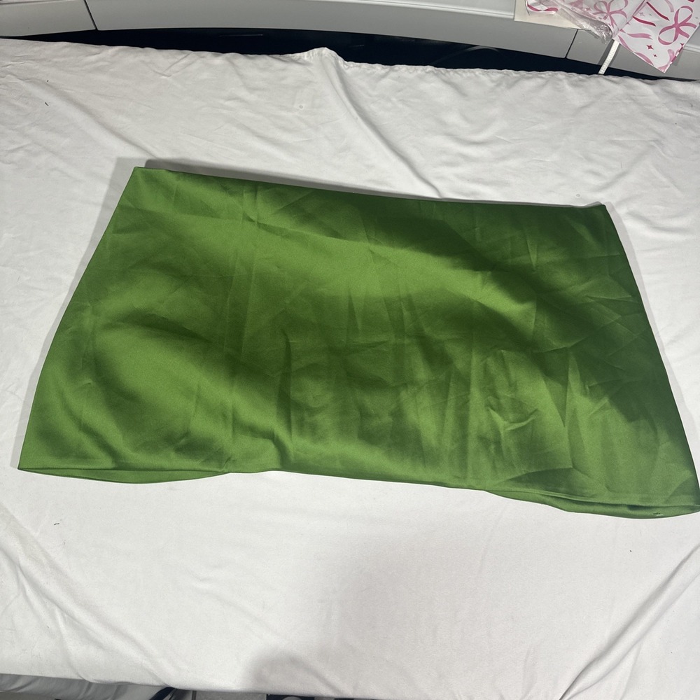 NWD $250 Sachin & Babi [‎ L/XL ] Hug Satin Shawl in Green Garnet #U1711 - Picture 10 of 14